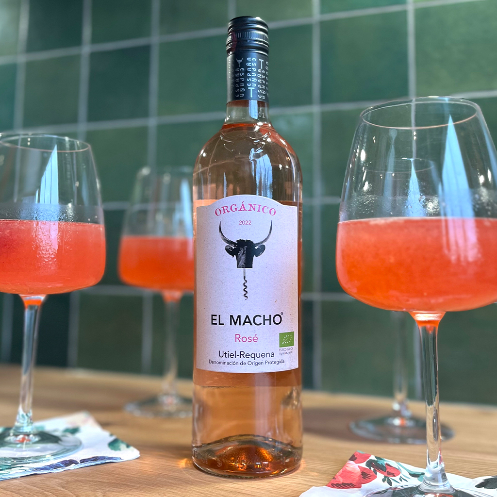 Cocktail frozé avec du vin Rosé El Macho